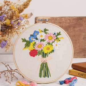 RHS Embroidery Kit Bouquet